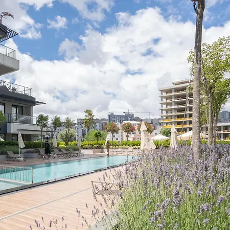 Apartamento Near Airport Metro 1-bdr Wi-fipoolgym