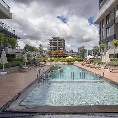 Near Airport Metro 1-bdr Wi-fipoolgym Διαμέρισμα